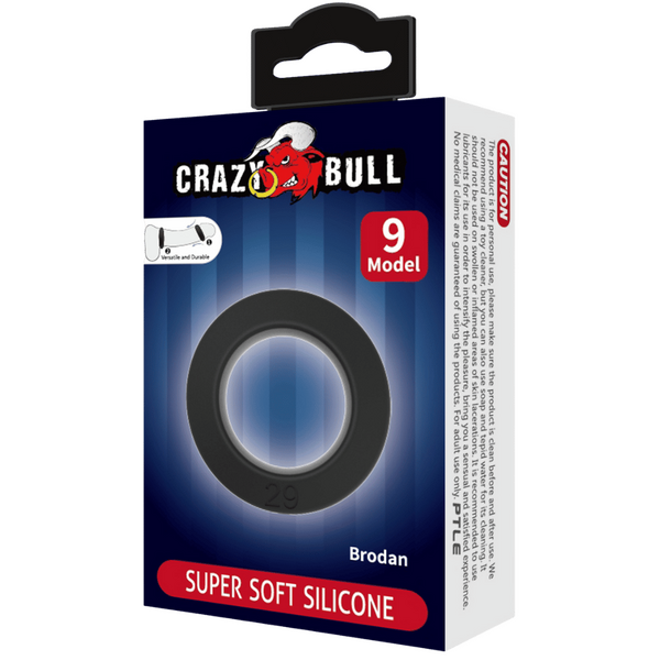 Brodan Super Soft Silicone Cockring – High-Quality Medical-Grade Silicone Cock Ring > Cock Ring > Single - Tophatter Daily Deals