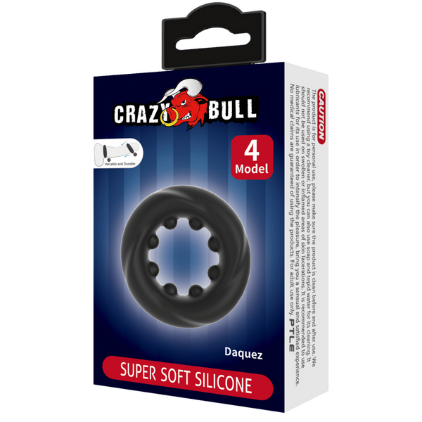 Daqez No.4 Super Soft Silicone – Comfortable Flexible Silicone Cockring > Cock Ring > Single - Tophatter Daily Deals