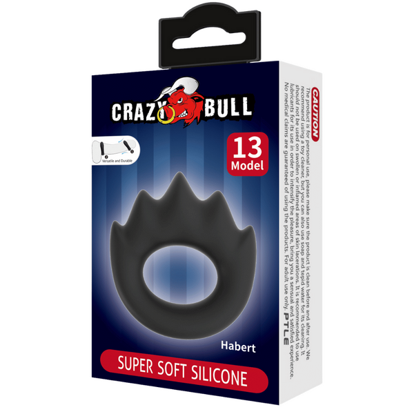 Habert Super Soft Silicone Cockring – High-Quality Flexible Silicone Cockring > Cock Ring > Single - Tophatter Daily Deals