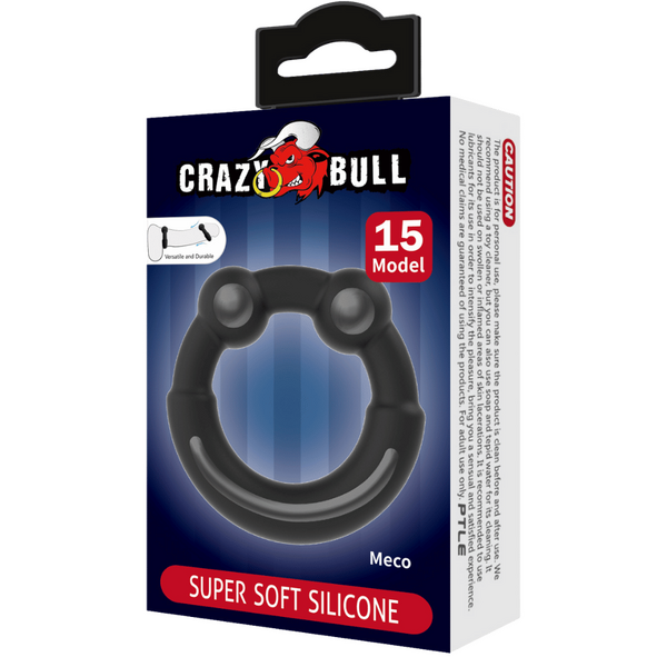 Meco Super Soft Silicone Cockring – High-Quality Comfortable Silicone Cock Ring > Cock Ring > Single - Tophatter Daily Deals
