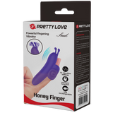 Rechargeable Snail – Ergonomic Silicone Finger Vibrator with 10 Vibration Modes > Vibrators > Finger Vibrators - Tophatter Daily Deals
