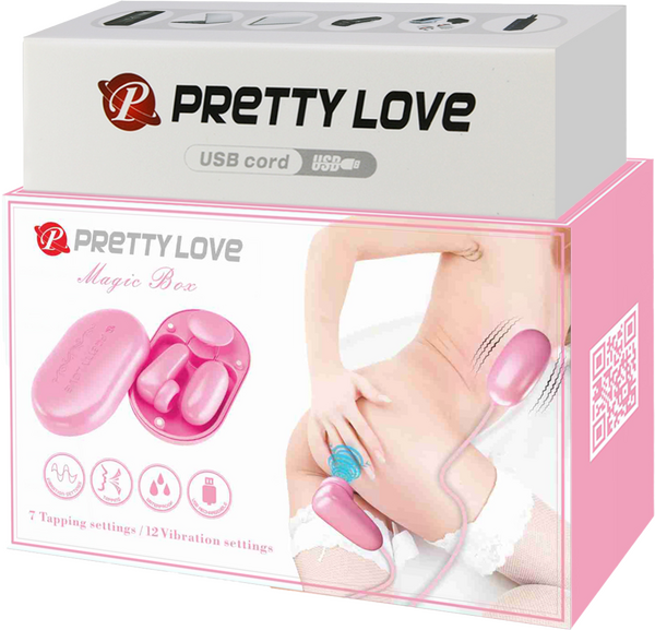 Magic Box Bullet Stimulator – Waterproof USB Rechargeable Vibrator with Tapping and Vibration > Vibrators > Mini Vibrators - Tophatter Daily Deals