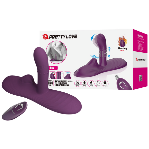 Luka Rechargeable Remote-Controlled Silicone Sit-Down Pad Vibrator > Vibrators > Vibrating Pads - Tophatter Daily Deals