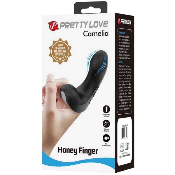 Honey Finger Camelia – Pocket-Sized USB Rechargeable Finger Vibrator > Vibrators > Finger Vibrators - Tophatter Daily Deals