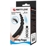 Jordin Honey Finger - Flexible Ribbed G-Spot And Clitoris Stimulating Vibrator With 10 Settings > Vibrators > Finger Vibrators - Tophatter Daily Deals