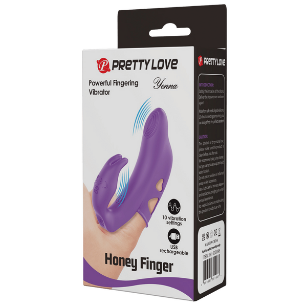 Honey Finger Rechargeable Yenna – Finger Sleeve Vibrator > Vibrators > Finger Vibrators - Tophatter Daily Deals