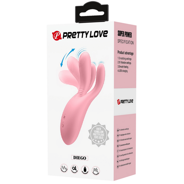 Pretty Love Finger Flicker Diego – Rechargeable Flexible Vibrator with Multiple Settings > Vibrators > Finger Vibrators - Tophatter Daily Deals