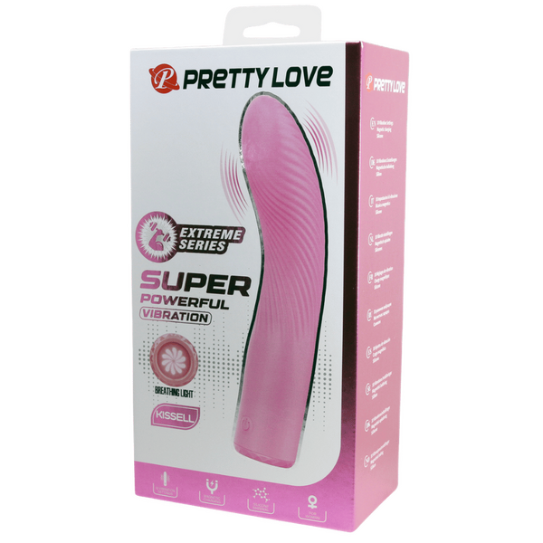 Kissell Rechargeable Vibrator – 10 Function, Breathing Light Design, Slim Silicone Body > Vibrators > G-Spot - Tophatter Daily Deals