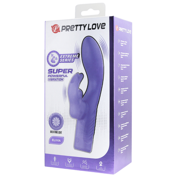 Rechargeable Elivia – 10 Function Silicone G-Spot Vibrator with Breathing Light > Vibrators > Ladies > Rabbit - Tophatter Daily Deals