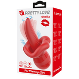 Pretty Love Obelia Flaming Lips – Waterproof Dual Stimulator With 10 Vibration Modes > Sex Toys For Ladies > Clitoral Vibrators and Stimulators - Tophatter Daily Deals