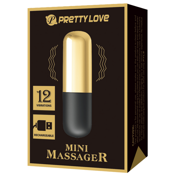 Rechargeable Mini Massager With Twelve Vibration Functions And Compact Egg Design - Versatile Egg Vibrator > Vibrators > Mini Vibrators - Tophatter Daily Deals