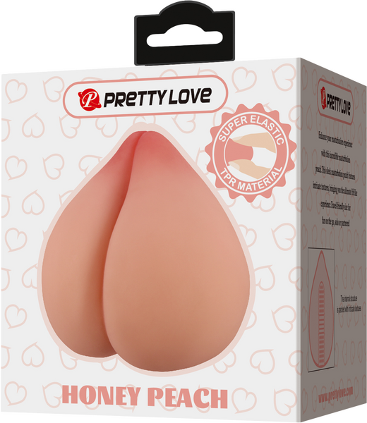 Honey Peach Masturbator – Realistic Textured Male Masturbator and Penis Trainer > Sex Toys For Men > Masturbators > Manual - Tophatter Daily Deals
