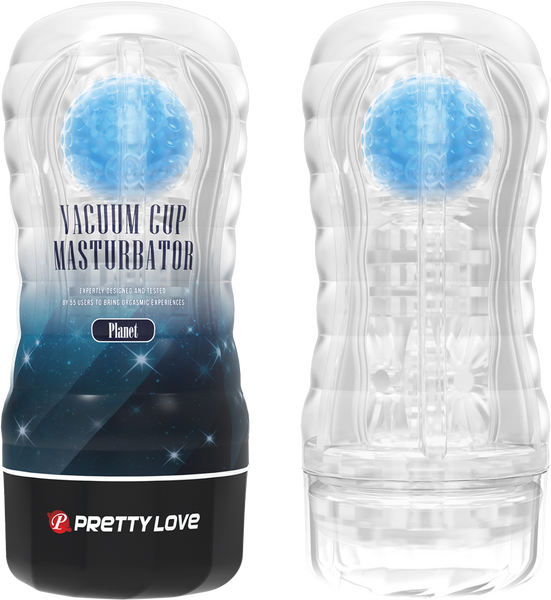 Pretty Love Plant Blue Vacuum Masturbator – Male Masturbator Cup > Sex Toys For Men > Masturbators Cup - Tophatter Daily Deals