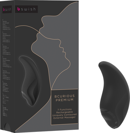 Bcurious Premium (Noir) > Vibrators > Ladies > Clitoral Vibrators and Stimulators - Tophatter Daily Deals