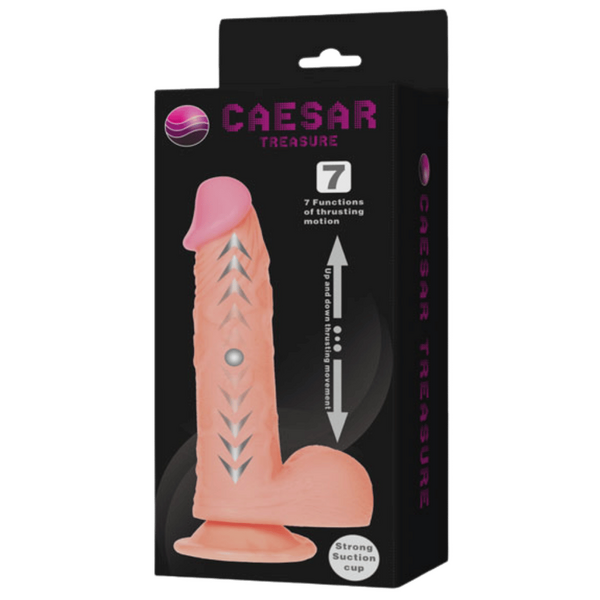 Caesar Treasure Realistic Dong – Realistic Dong > Dildos > Thrusting Dildos - Tophatter Daily Deals