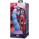 Alien 8 Inch Monster Dildo – Ribbed Texture with Suction Base > Dildos > Fantasy - Tophatter Daily Deals