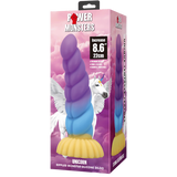 Unicorn Rippled Monster 8.6 Inch Silicone Dildo > Dildos > Fantasy - Tophatter Daily Deals