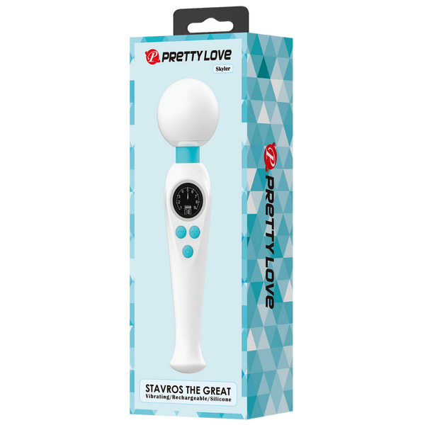 Skyler Rechargeable Wand – Powerful 10-Mode Vibrating Wand with Flexible Neck > Sex Toys > Massage Wands - Tophatter Daily Deals