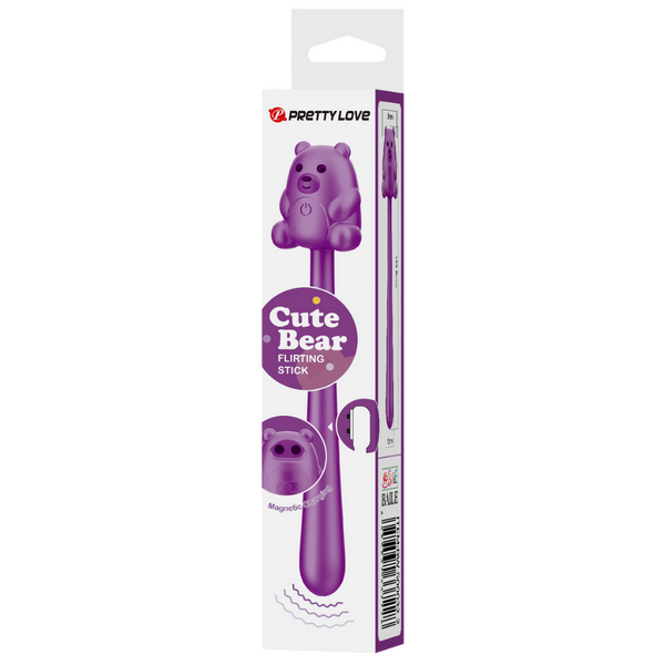 Pretty Love Cute Bear Flirting Stick – 7-Mode Vibrator > Vibrators > Unconventional - Tophatter Daily Deals