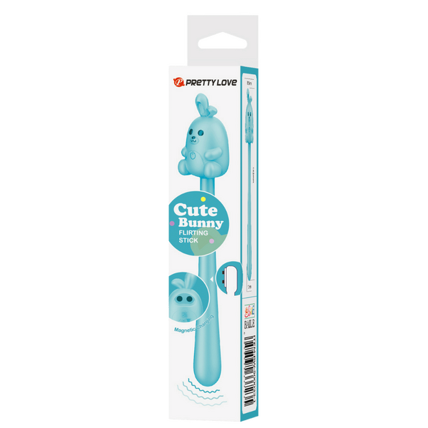 Pretty Love Cute Bunny Flirting Stick – Vibrator with Seven Vibration Modes > Vibrators > Unconventional - Tophatter Daily Deals