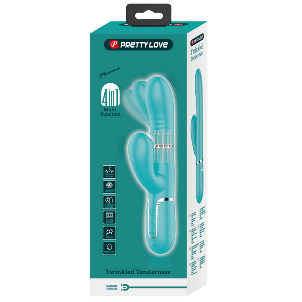 Mariana 4in1 Multi-Function Rabbit Vibrator – 7 Vibration and Thumping Modes > Vibrators > Ladies > Rabbit - Tophatter Daily Deals