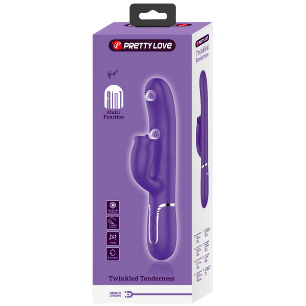 Pretty Love Gigi – 3-in-1 Multi-Function Rabbit Vibrator with 7 Settings > Vibrators > Ladies > Rabbit - Tophatter Daily Deals