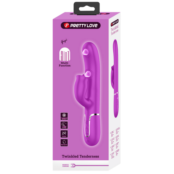 Pretty Love Gigi 3in1 – Multi-Function Rabbit Vibrator with Dual Stimulation > Vibrators > Ladies > Rabbit - Tophatter Daily Deals