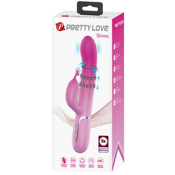 Pretty Love Shima Rechargeable – Rabbit Vibrator with Twin Motors and 7 Vibration Modes > Vibrators > Ladies > Rabbit - Tophatter Daily Deals
