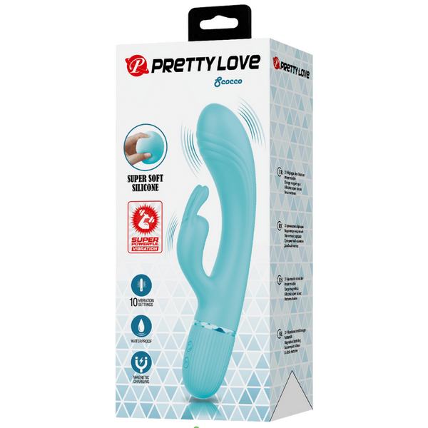 Scocco Super Soft Silicone Dual Motor – Rabbit Vibrator > Vibrators > Ladies > Rabbit - Tophatter Daily Deals