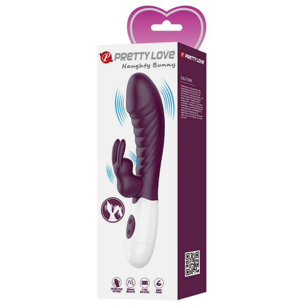 Naughty Bunny – Dual Stimulator Vibrator With G-Spot And Clitoral Vibration > Vibrators > Ladies > Rabbit - Tophatter Daily Deals