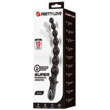 Rigdon – Rechargeable 10-Function Vibrating Bullet Anal Toy with Smooth Silicone Finish > Vibrators > Mini Vibrators - Tophatter Daily Deals