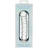 Seraphic Spiral – Hand-Blown Borosilicate Glass Dildo 160mm > Glass > Dildos - Tophatter Daily Deals