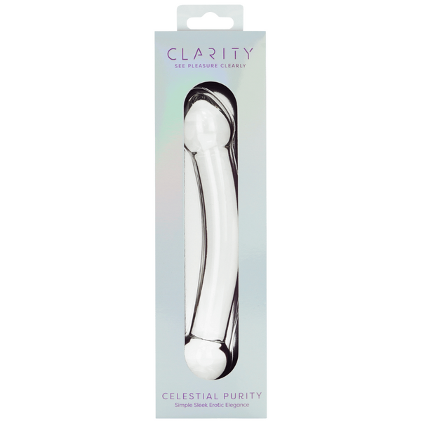 Celestial Purity – 6.6 Inch Double-Ended Glass Dildo > Glass > Dildos - Tophatter Daily Deals