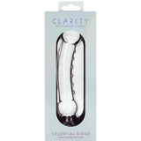 Celestial Ridge – 6.4 Inch Double-Ended Borosilicate Glass Dildo with Sculpted Ridges > Glass > Dildos - Tophatter Daily Deals