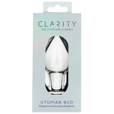 Utopian Bud Glass Butt Plug – Handcrafted 3.5 Inch Borosilicate Glass Plug > Glass > Toys - Tophatter Daily Deals