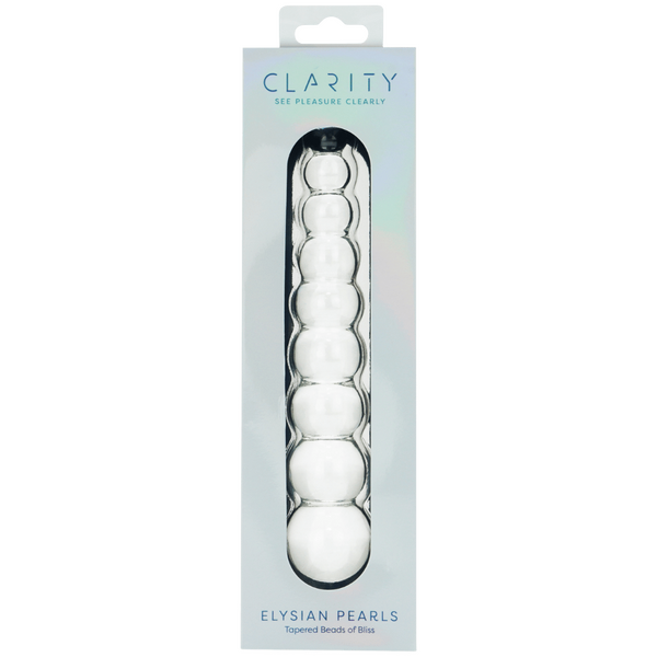 Elysian Pearls – 6.7 Inch Borosilicate Glass Dildo > Glass > Dildos - Tophatter Daily Deals