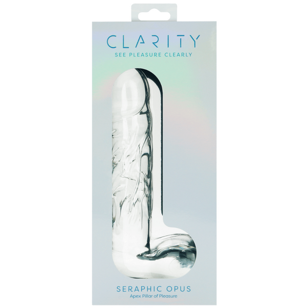 Seraphic Opus – Handblown 7.2 Inch Body-Safe Borosilicate Glass Dildo > Glass > Dildos - Tophatter Daily Deals