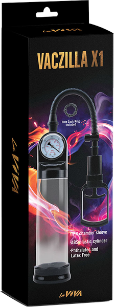 Vaczilla X1 – TPR Chamber Sleeve Penis Pump > Pumps > Penis Pumps - Tophatter Daily Deals