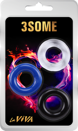 3Some Cockring Set – Cockring Set > Cock Ring > Sets - Tophatter Daily Deals