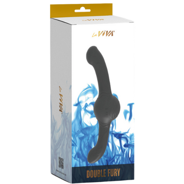 Double Fury Oscillating Thrust – Waterproof 30cm Rechargeable Vibrator > Dildos > Double Dildos - Tophatter Daily Deals