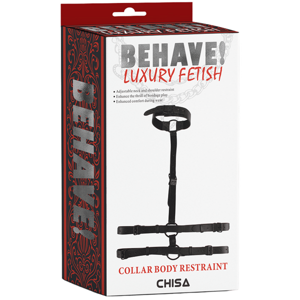 Collar Body Restraint – Adjustable Bondage Restraint > Bondage Gear > Collars & Leashes - Tophatter Daily Deals
