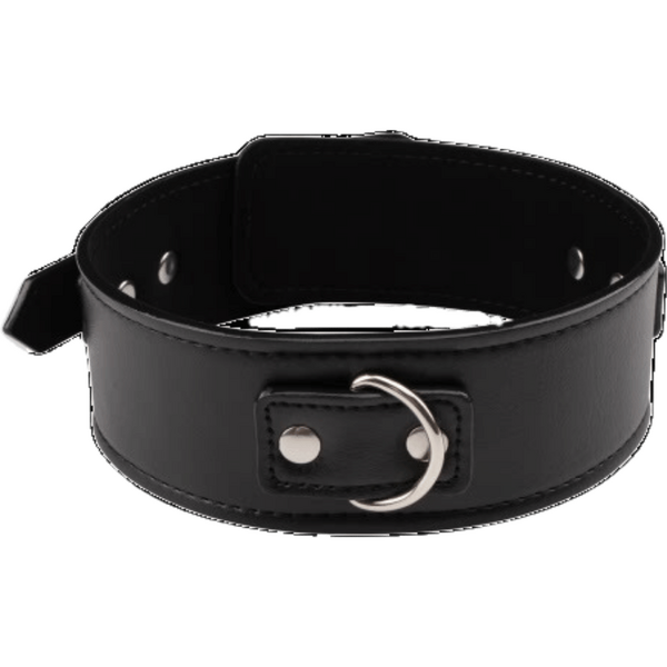 Midnight Collar – Fully Adjustable Collar > Bondage Gear > Collars & Leashes - Tophatter Daily Deals