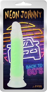 Neon Johnny 8.4" (Glow Pink) > Vibrators > Standard Vibrators - Tophatter Daily Deals
