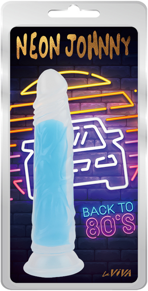 Neon Johnny 8.4" (Glow Pink) > Vibrators > Standard Vibrators - Tophatter Daily Deals