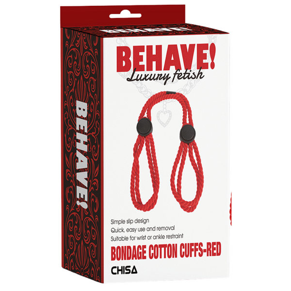 Bondage Cotton Cuffs – Simple Slip Design Restraint Cuffs > Bondage Gear > Restraints - Tophatter Daily Deals