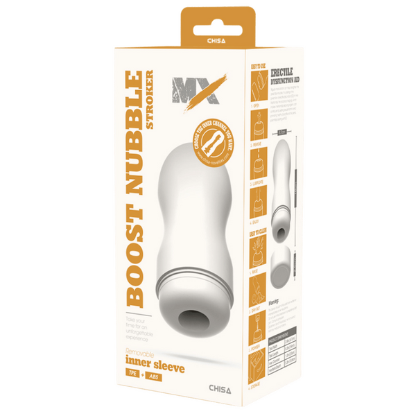 Boost Nubble Stroker – Super-Soft Phthalate-Free TPE+ABS Stroker 16cm > Sex Toys For Men > Masturbators Cup - Tophatter Daily Deals