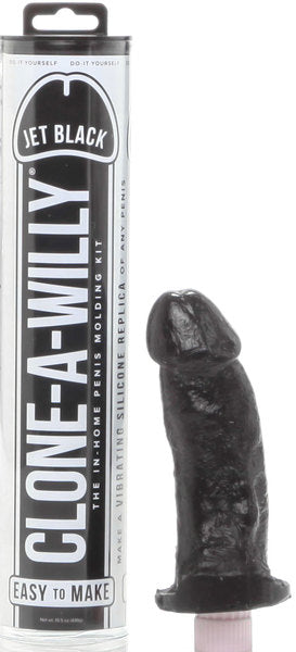 Clone A Willy Jet Black – DIY Customizable Vibrator Kit > Dildos > Mould Your Own Kits - Tophatter Daily Deals
