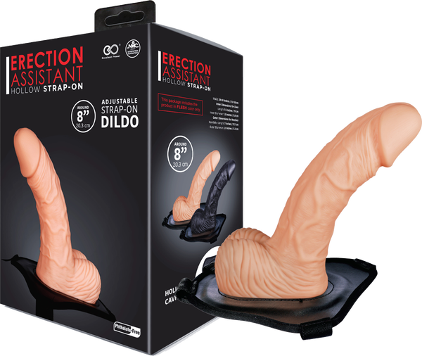 Erection Assistant Strap-On – Strap-On > Dildos > Hollow Strap Ons - Tophatter Daily Deals