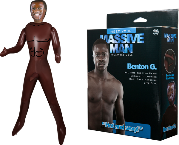 Massive Man Brenton G PVC Doll 1.54 Meters Inflatable Male Doll > Sex Toys > Sex Dolls > Novelty Inflatables - Tophatter Daily Deals