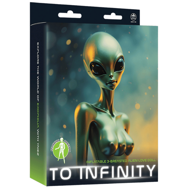 Inflatable 3-Breasted Alien Love Doll - (Ynez Standing) > Sex Toys > Sex Dolls > Novelty Inflatables - Tophatter Daily Deals